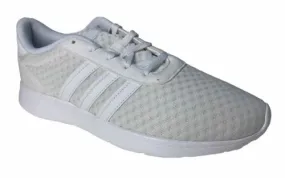 Adidas Unisex Lite Racer Running Shoes White Size 8