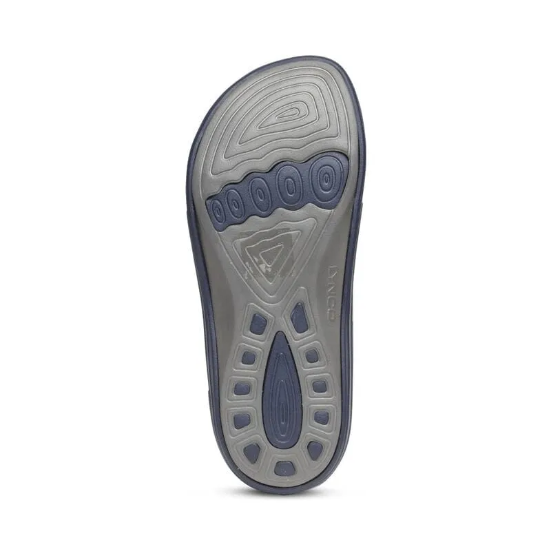 Aetrex Women's Fiji Flips- Navy