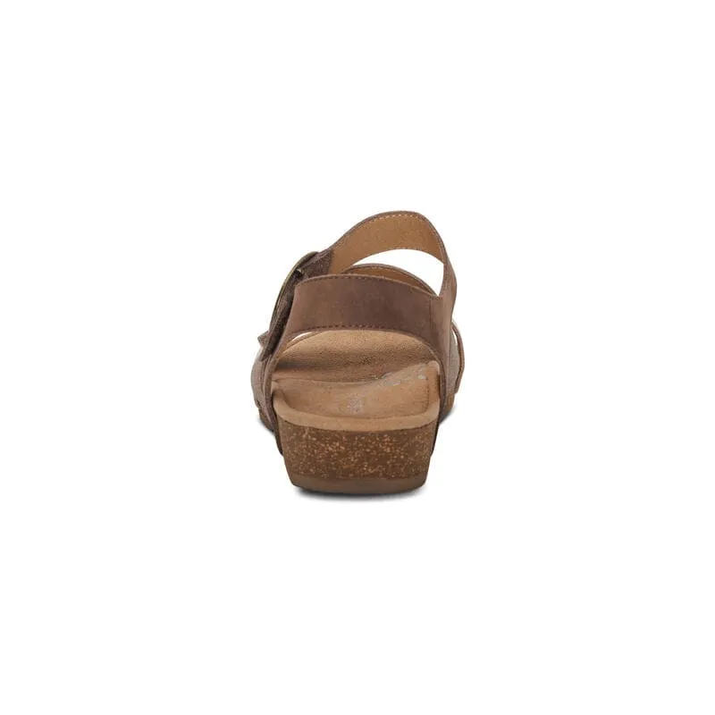 Aetrex Women's Lilly Sandals- Taupe