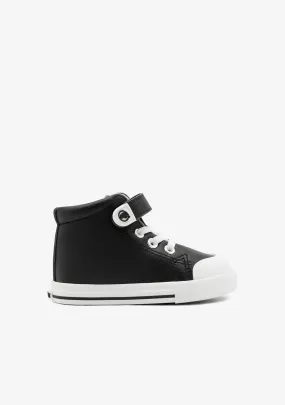 Black Respectful High Sneakers