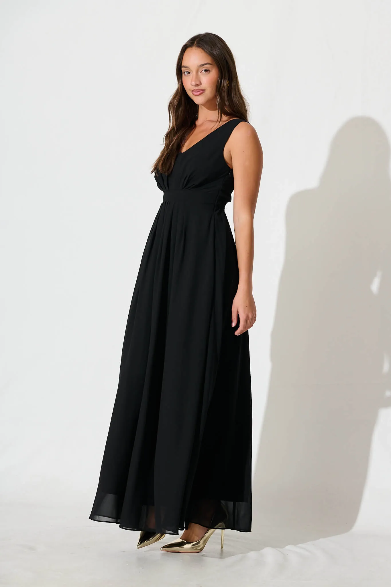 Chic Black Maxi Dress