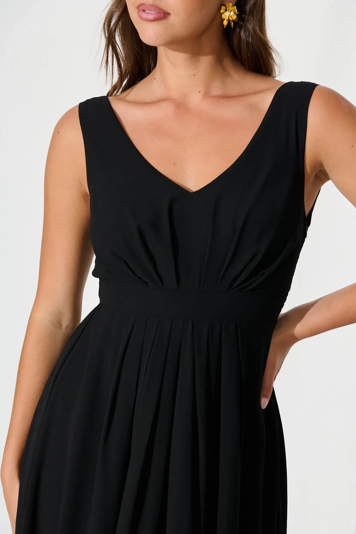 Chic Black Maxi Dress