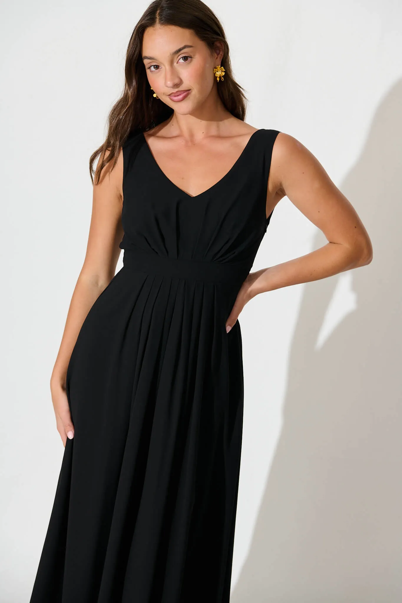 Chic Black Maxi Dress