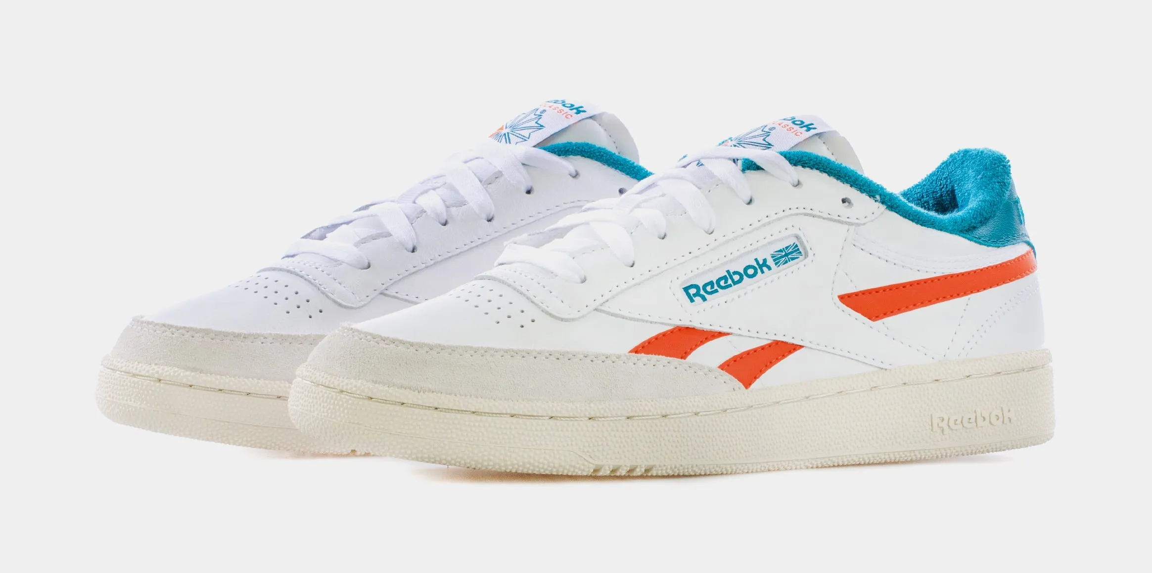Club C Revenge Mens Lifestyle Shoes (White/Orange)