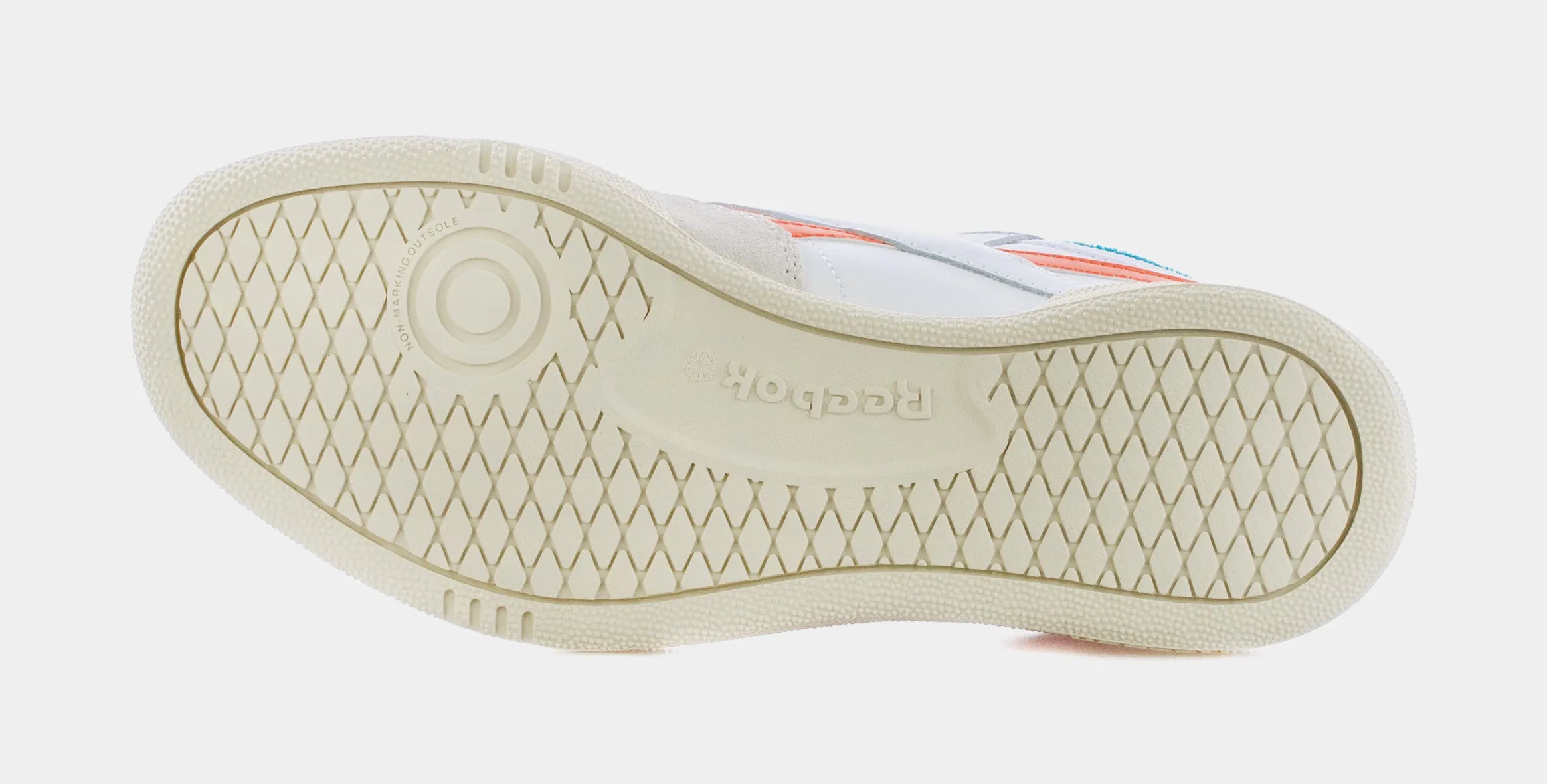 Club C Revenge Mens Lifestyle Shoes (White/Orange)