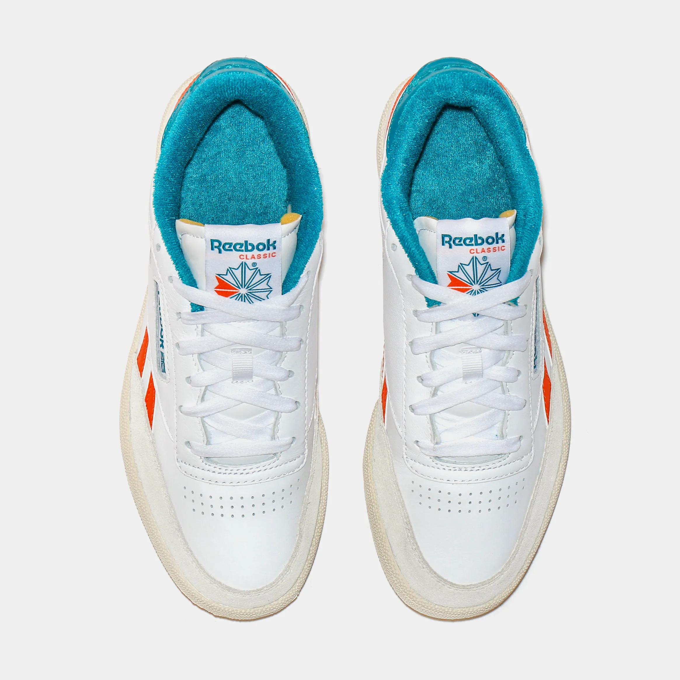Club C Revenge Mens Lifestyle Shoes (White/Orange)
