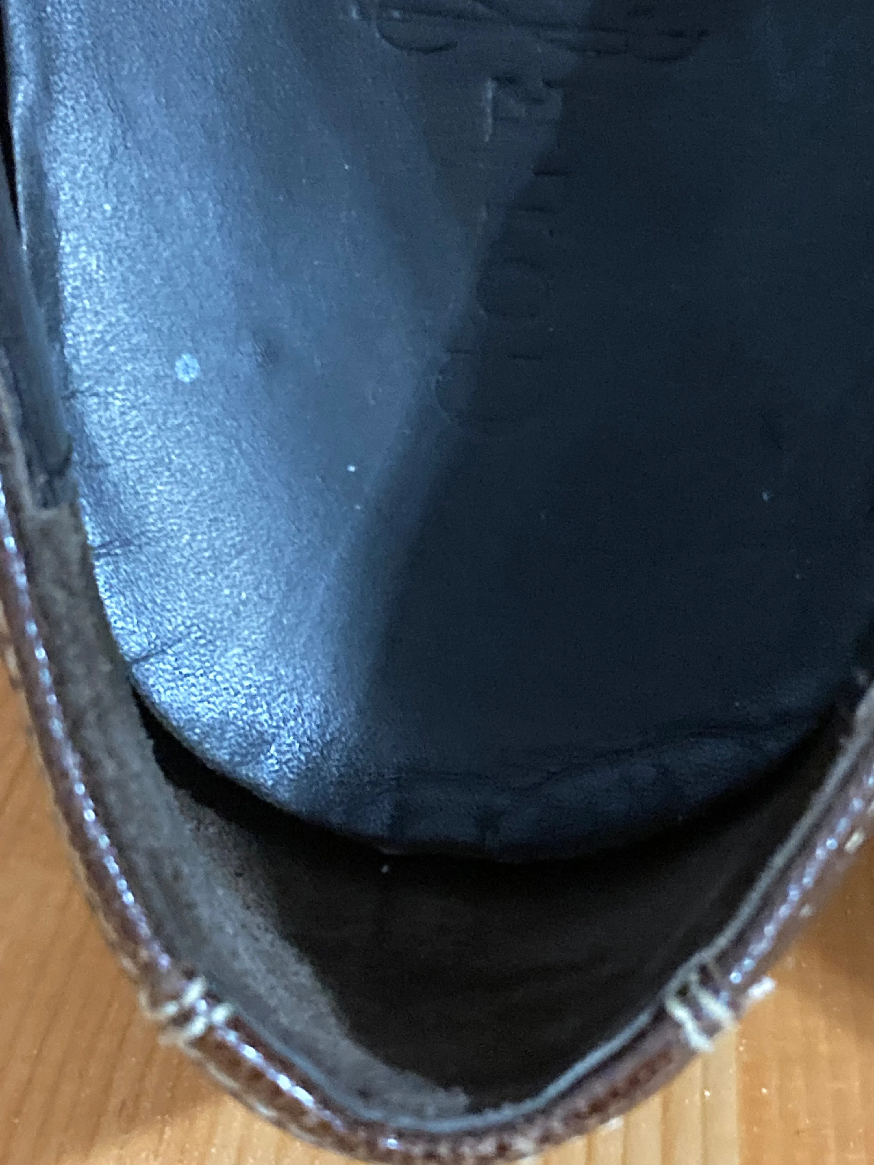 COLE HAAN AIR STRATTON Men's Size 10.5M  Leather Slip On Shoes Loafers Brown C08685