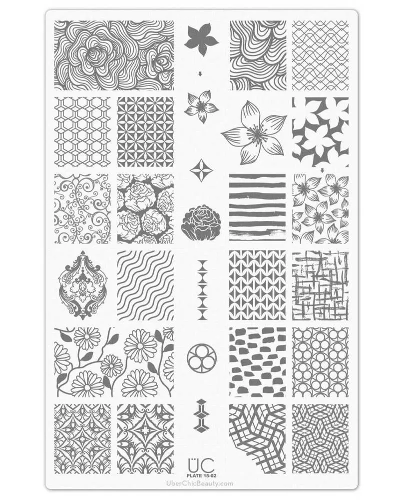 Collection 15 - Uber Chic Stamping Plates