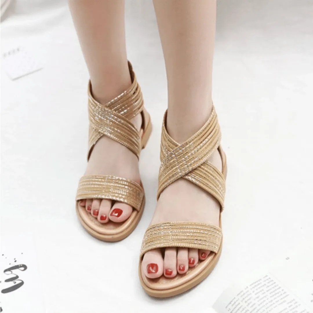 Cuzcare Women Gladiator Comfortable Summer Sandals Design