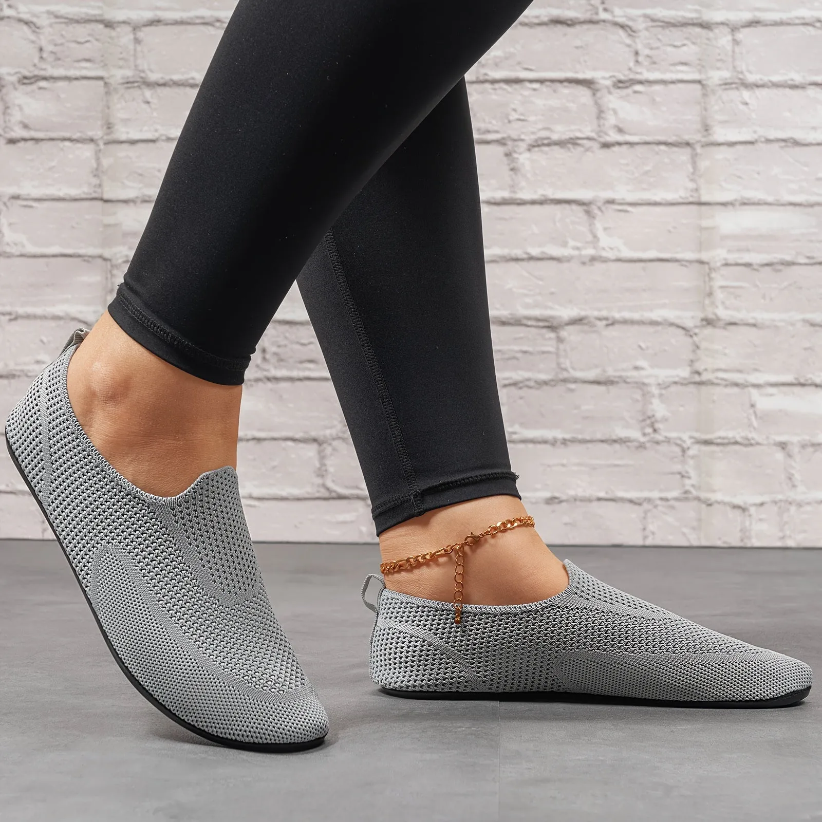 Dames slip-on loafers-licht en comfortabele synthetisch leer zomerschoenen