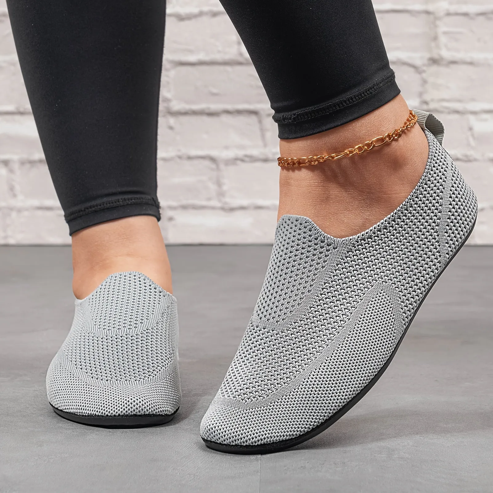 Dames slip-on loafers-licht en comfortabele synthetisch leer zomerschoenen