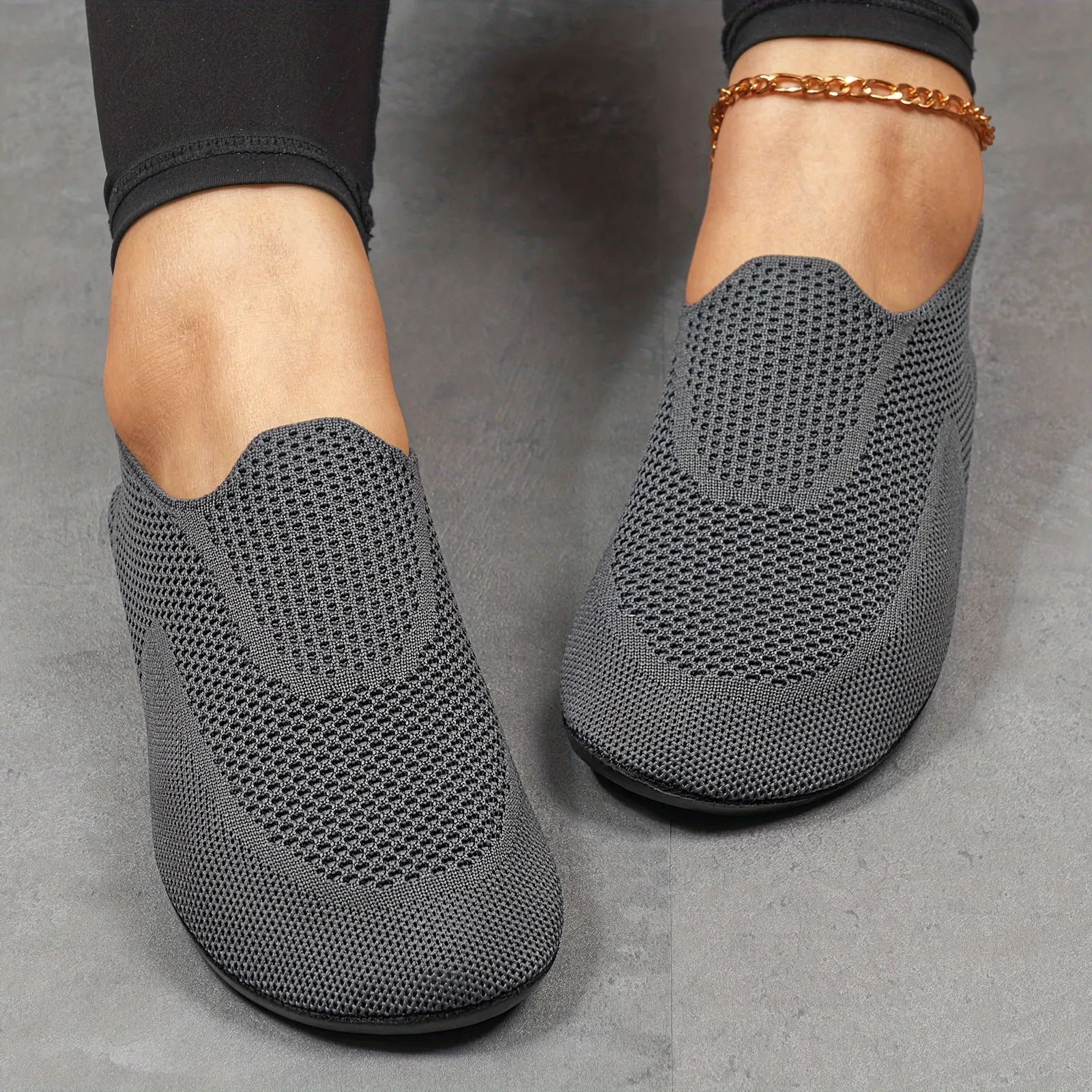 Dames slip-on loafers-licht en comfortabele synthetisch leer zomerschoenen