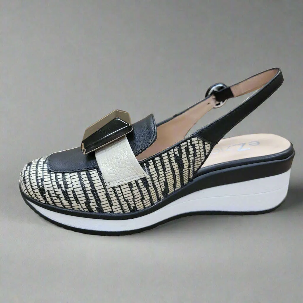 EZZIO - Chile 10142 - Black & Cream