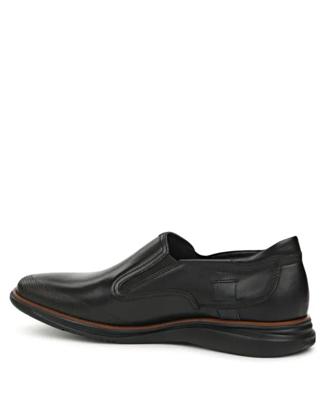 Fluchos Men's Fenix Slip On Loafers- Brezza Negro