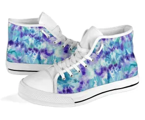High Top Sneakers - Tie Dye Design #106 | Custom Shoes, Custom Sneakers, Customized Sneakers, Canvas Sneakers, Cool Shoes, Unique Shoes
