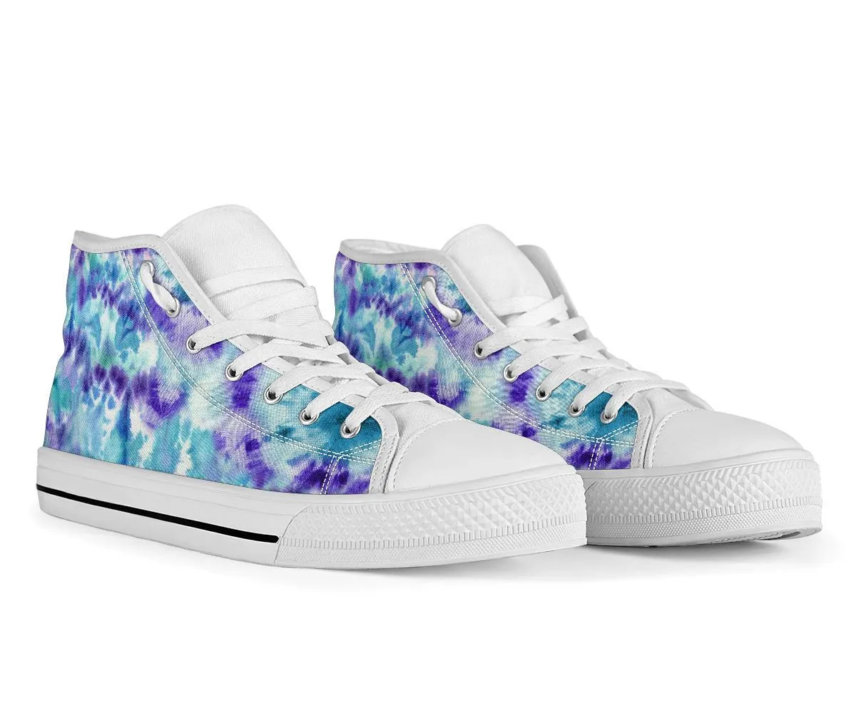 High Top Sneakers - Tie Dye Design #106 | Custom Shoes, Custom Sneakers, Customized Sneakers, Canvas Sneakers, Cool Shoes, Unique Shoes