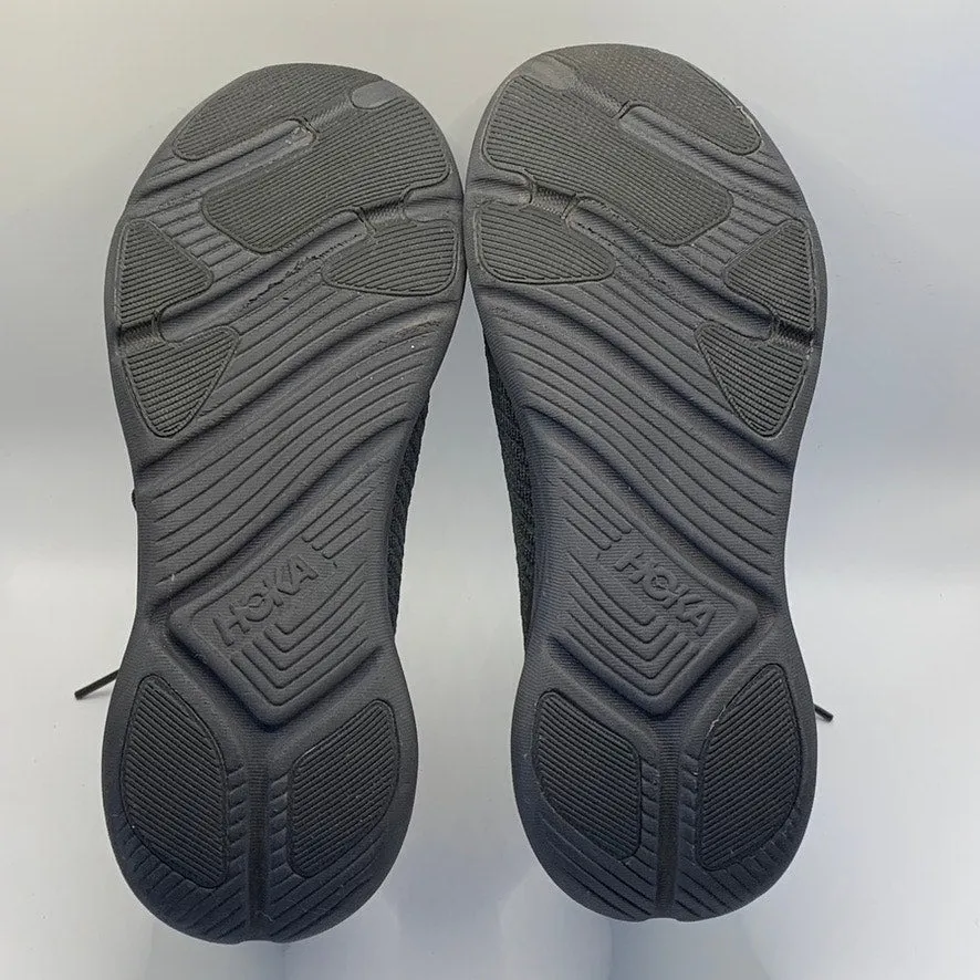 HOKA ONE ONE Men's Black Solimar Lace-Up Lightweight Running Sneakers SZ 7.5