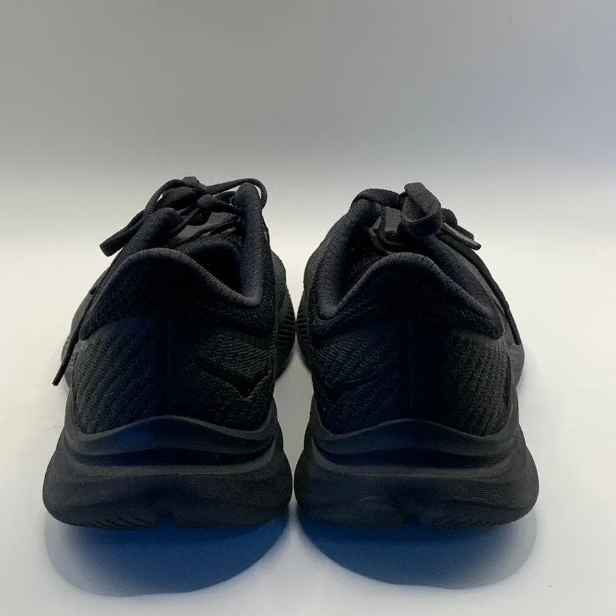 HOKA ONE ONE Men's Black Solimar Lace-Up Lightweight Running Sneakers SZ 7.5