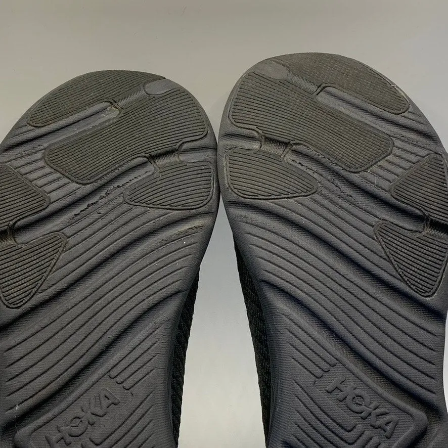 HOKA ONE ONE Men's Black Solimar Lace-Up Lightweight Running Sneakers SZ 7.5