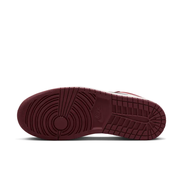 Jordan - Men - Air Jordan 1 Low - Cherrywood Red/Grey/White