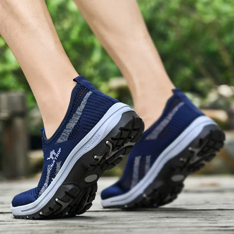 Men's Breathable Mesh Lightweight Outdoor Sneakers
