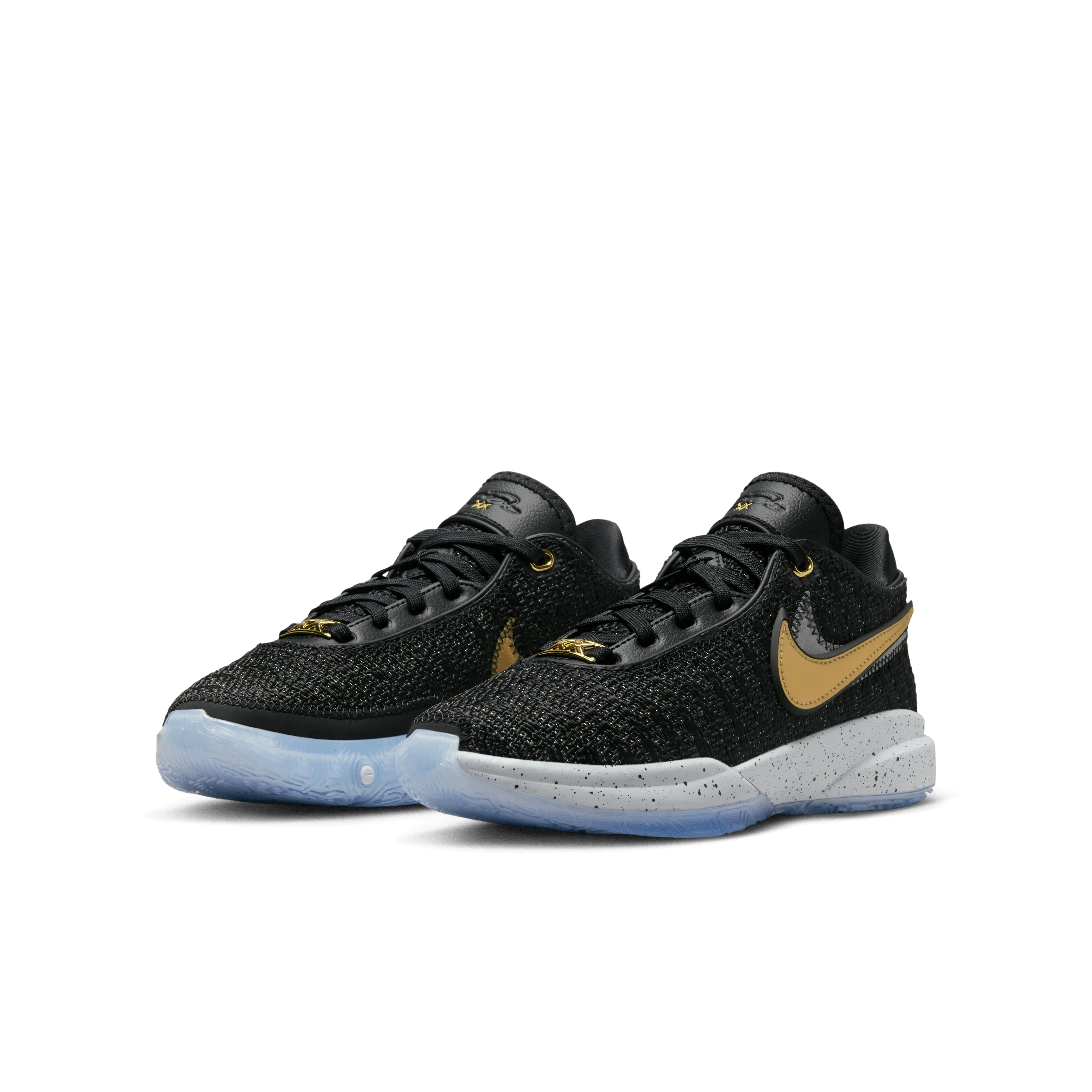 Nike - Boy - GS LeBron XX - Black/Metallic Gold/White