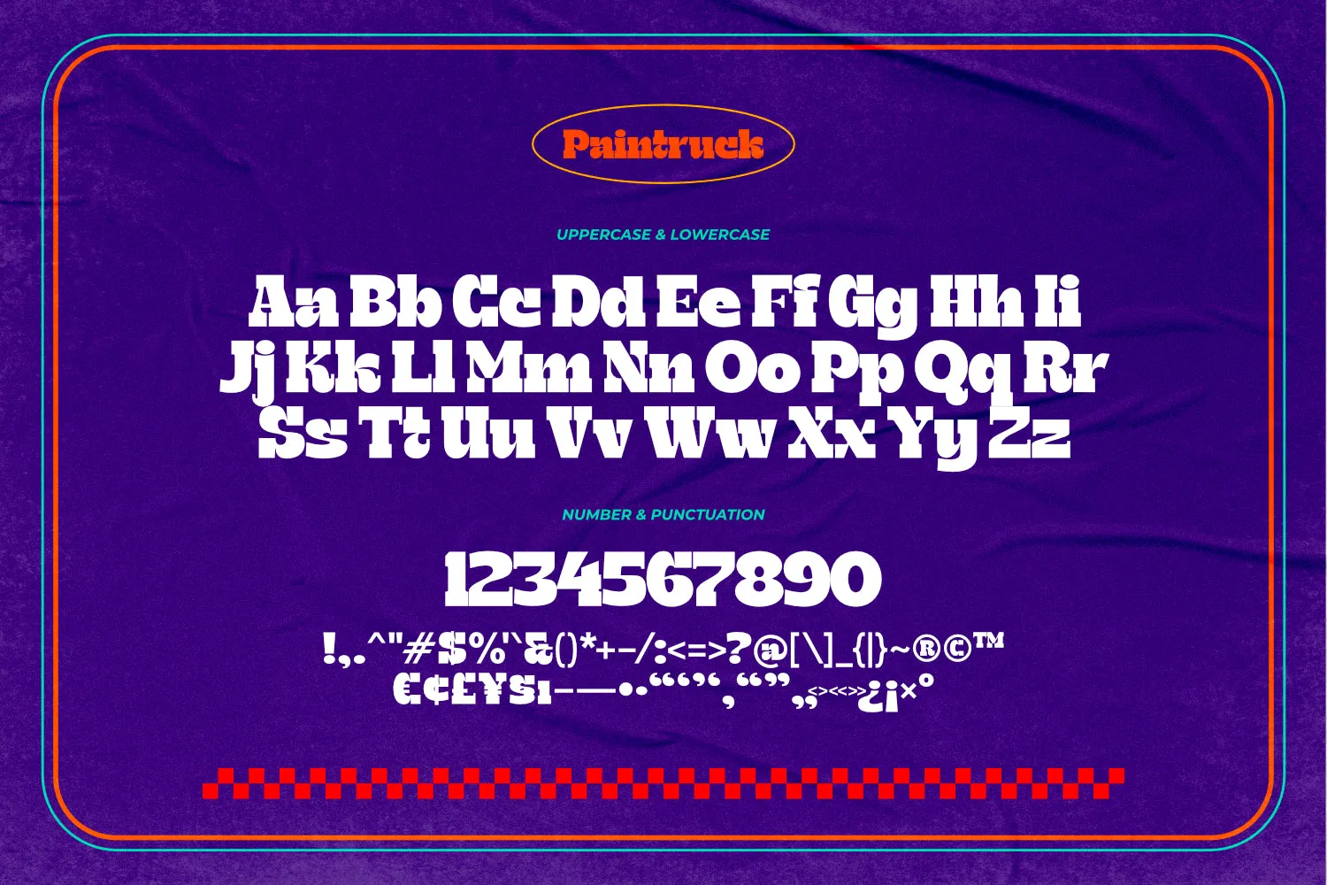 Paintruck - Retro Bold Type