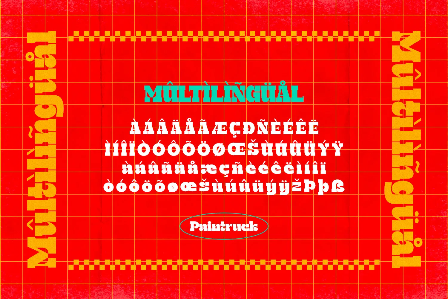 Paintruck - Retro Bold Type