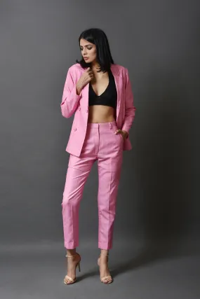 Pink Check Pants