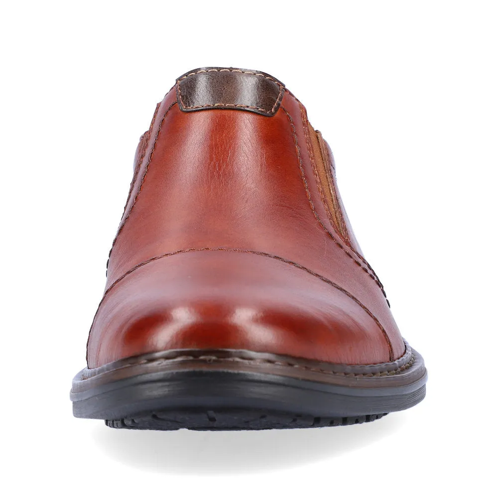 Rieker Men's Slip On Toe Cap Shoe