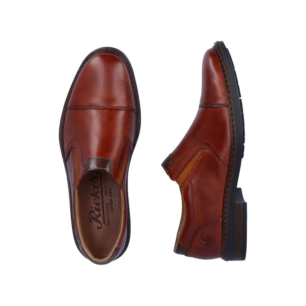 Rieker Men's Slip On Toe Cap Shoe