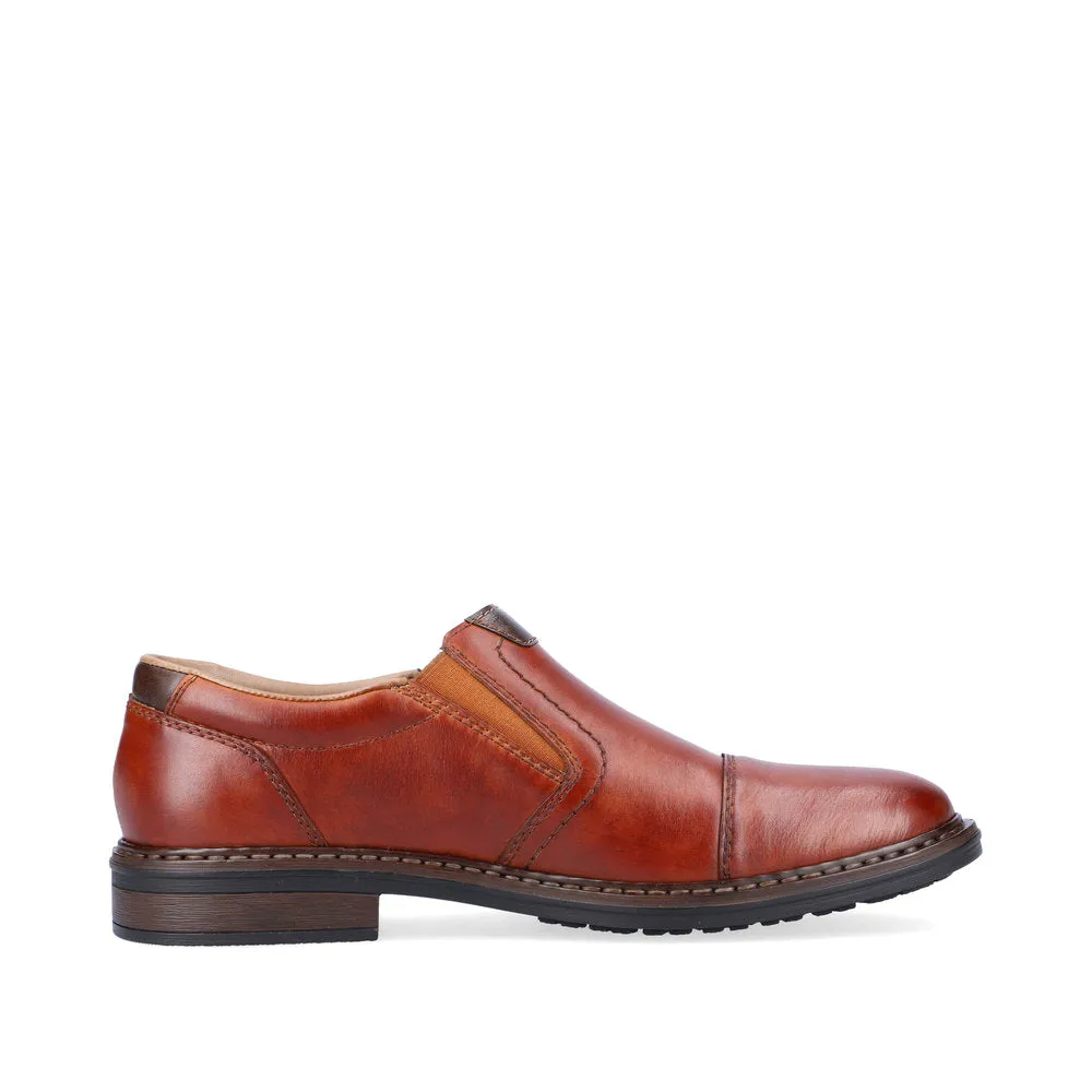 Rieker Men's Slip On Toe Cap Shoe