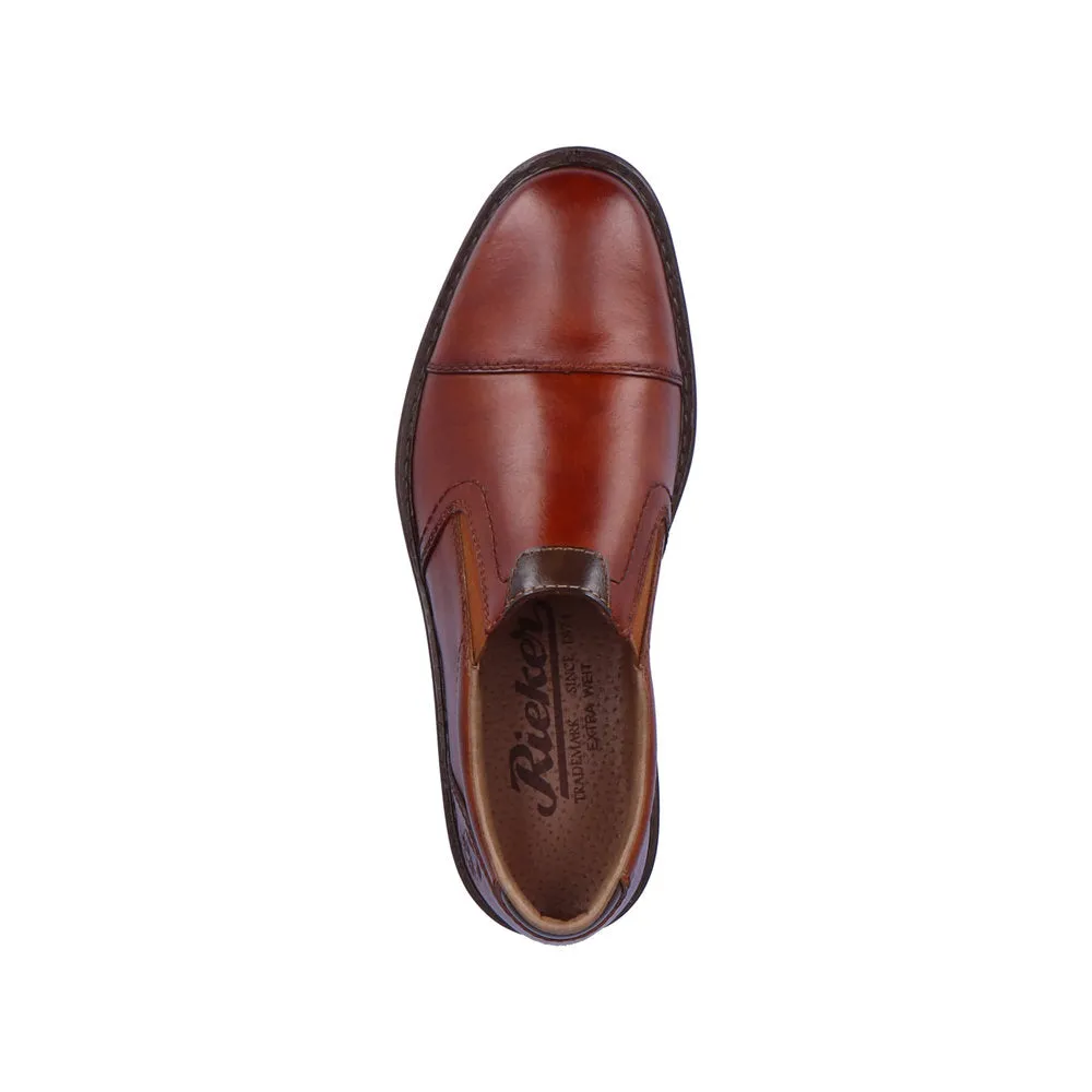 Rieker Men's Slip On Toe Cap Shoe