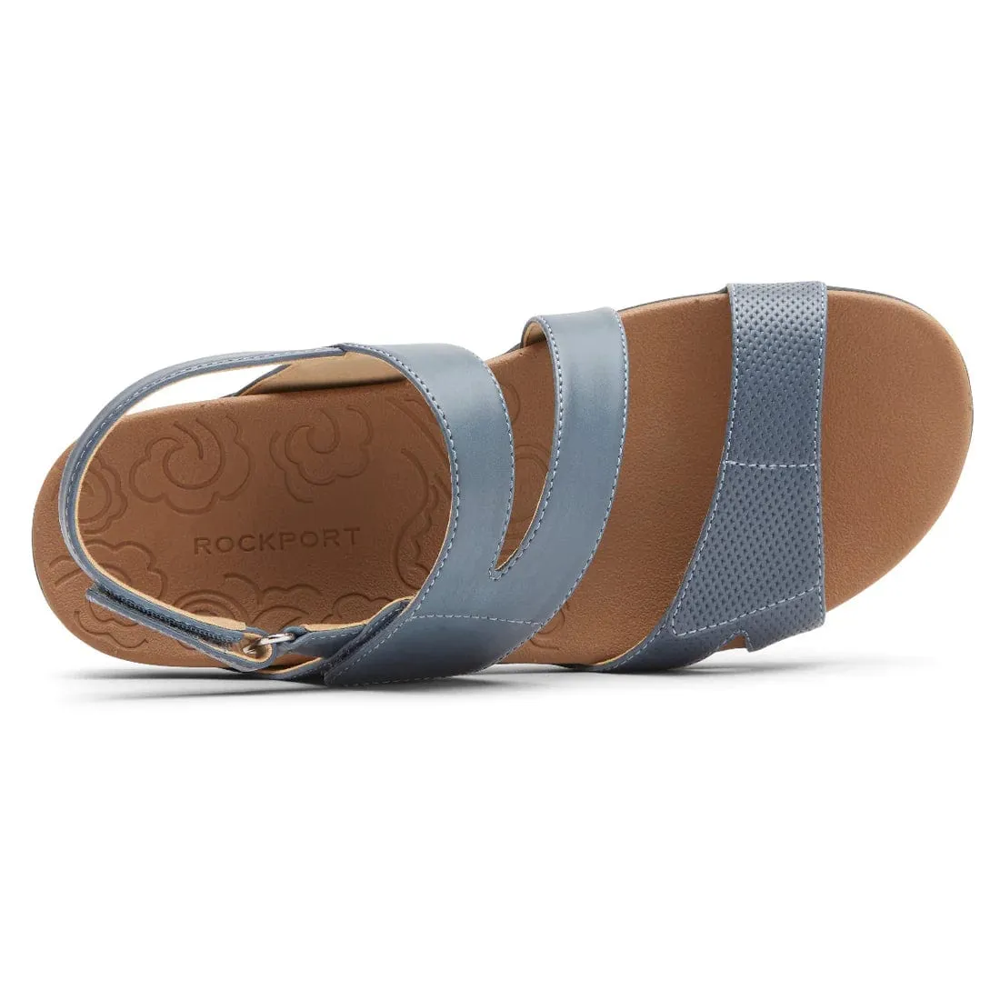 Rockport Women's Ridge Asymmetrical Sandals- Blue