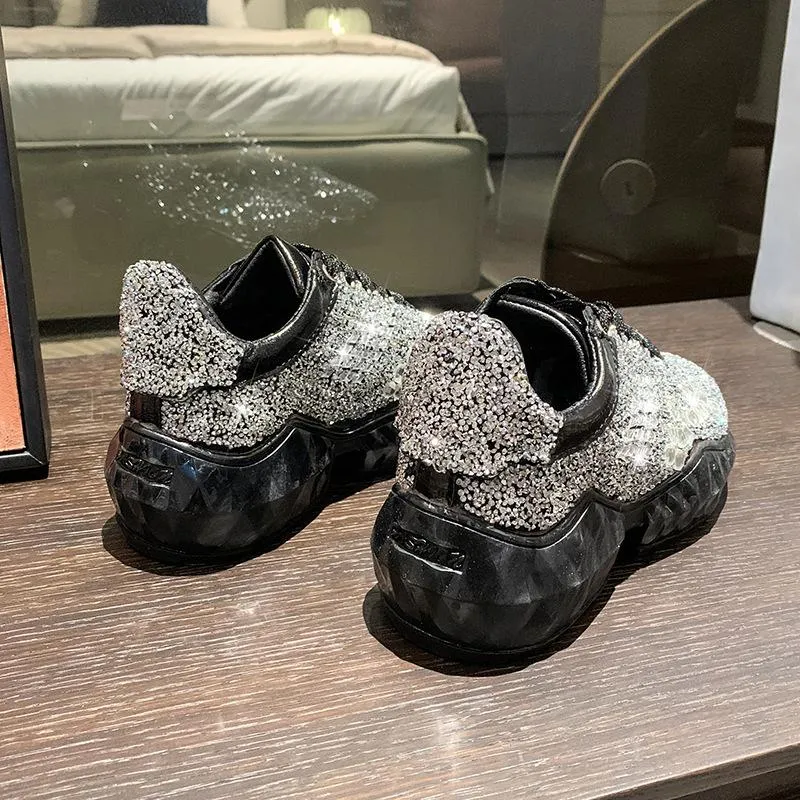 Shining Crystal Outdoor Lightweight Sneakers