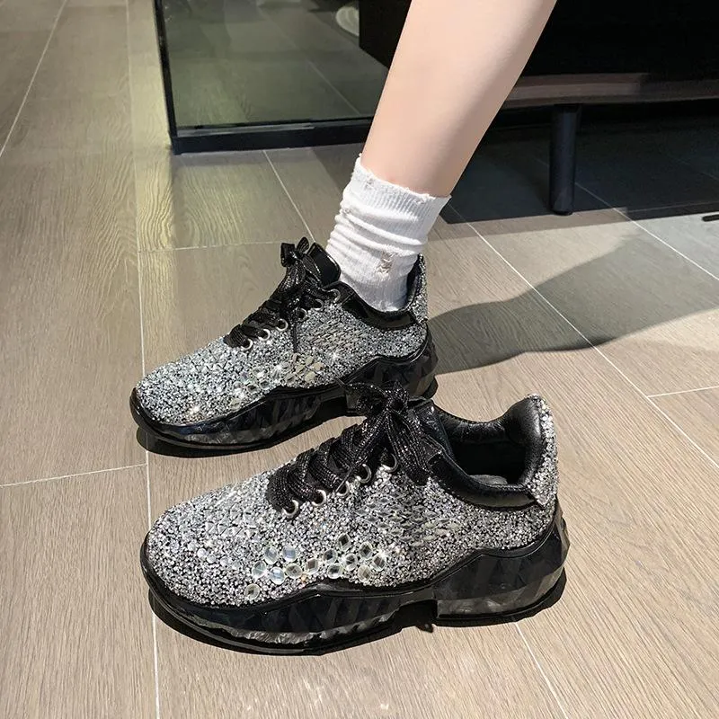 Shining Crystal Outdoor Lightweight Sneakers
