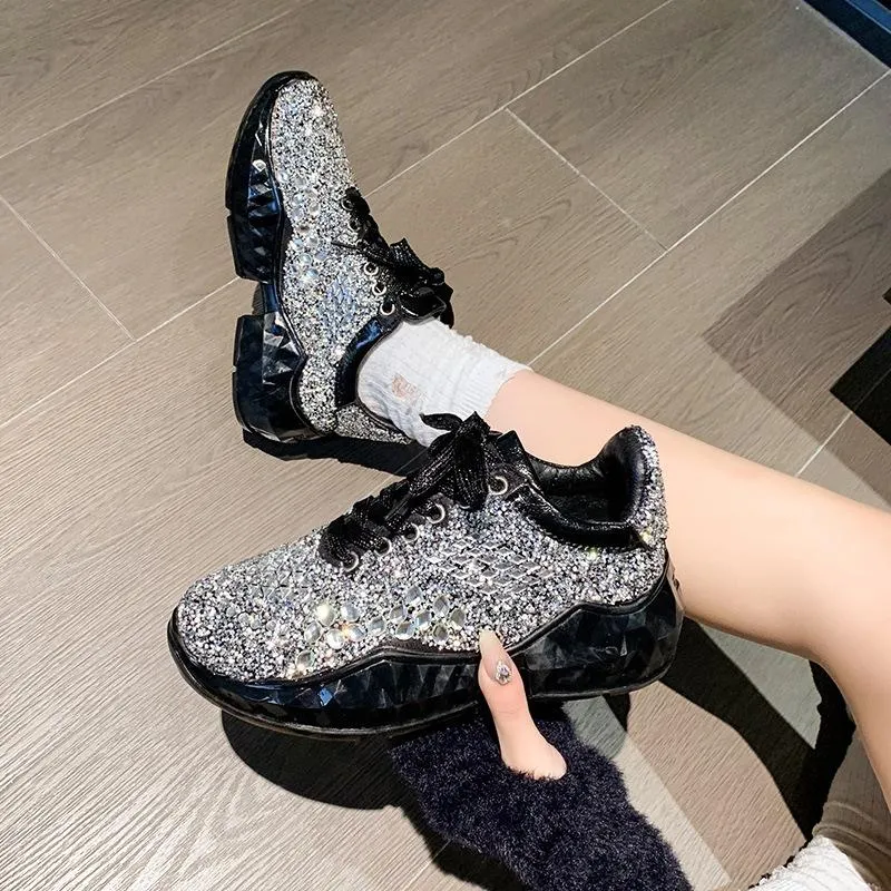 Shining Crystal Outdoor Lightweight Sneakers