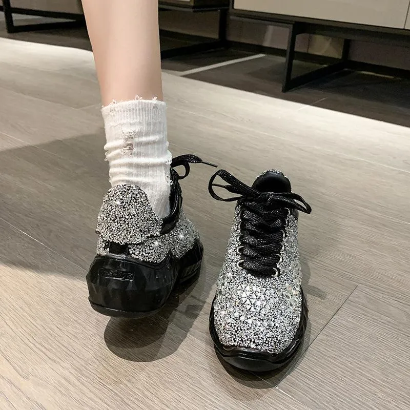 Shining Crystal Outdoor Lightweight Sneakers