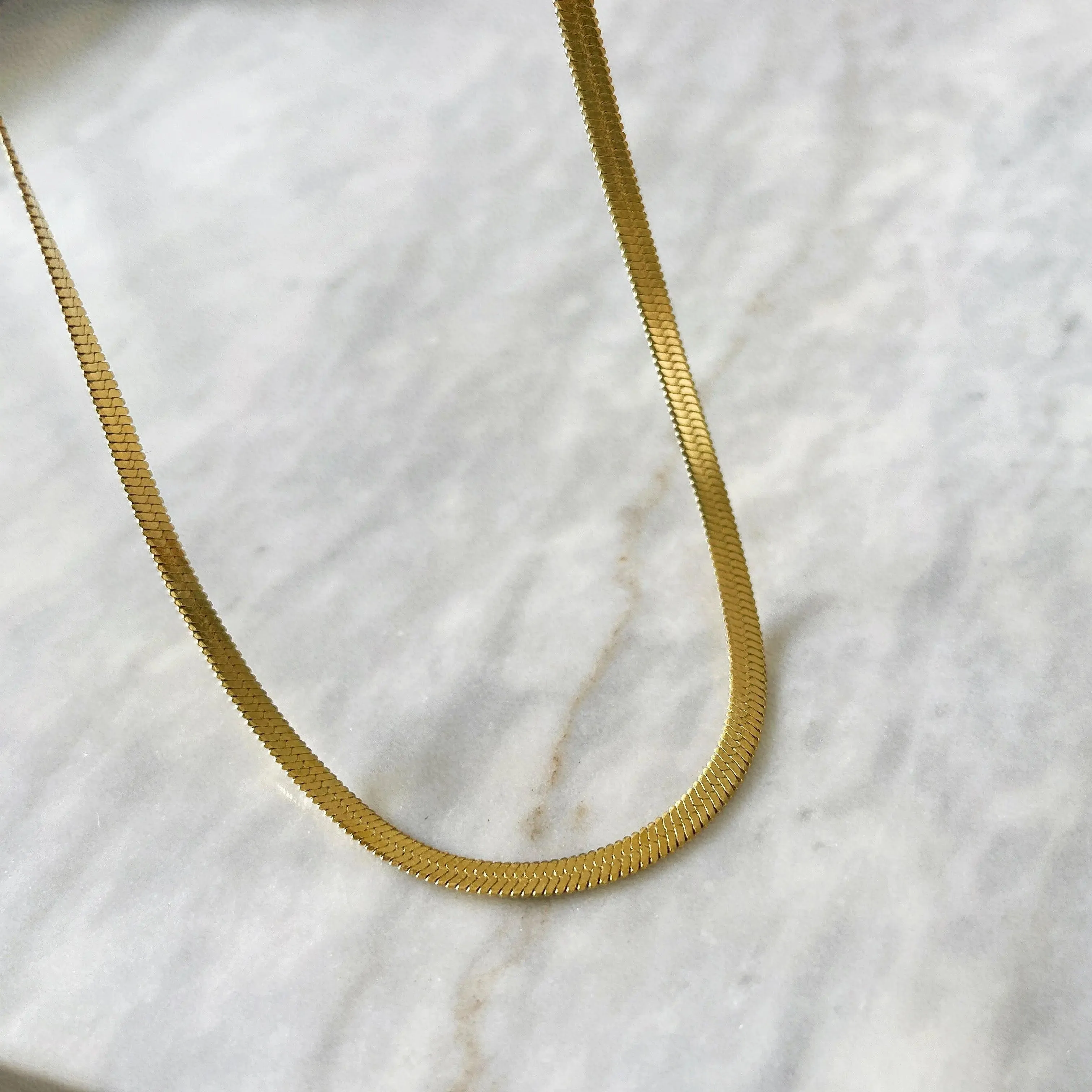 Snake chain necklace