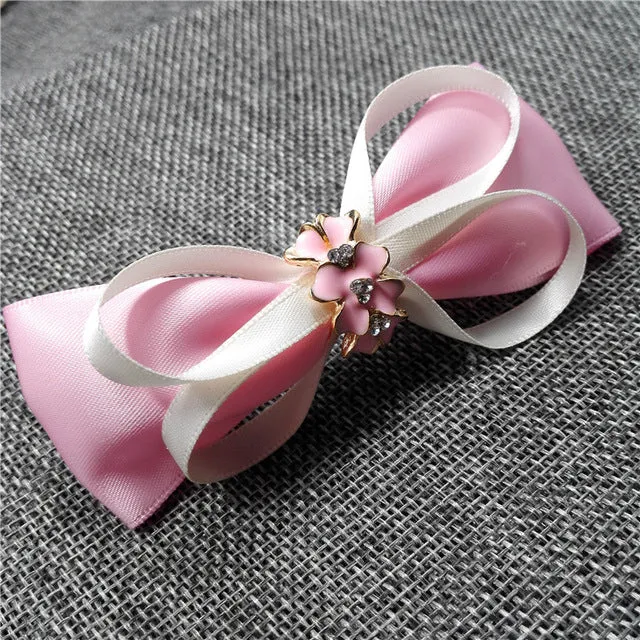 Stylish Pink Barrettes