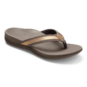 Vionic Women's Tide II Flip Flops- Bronze