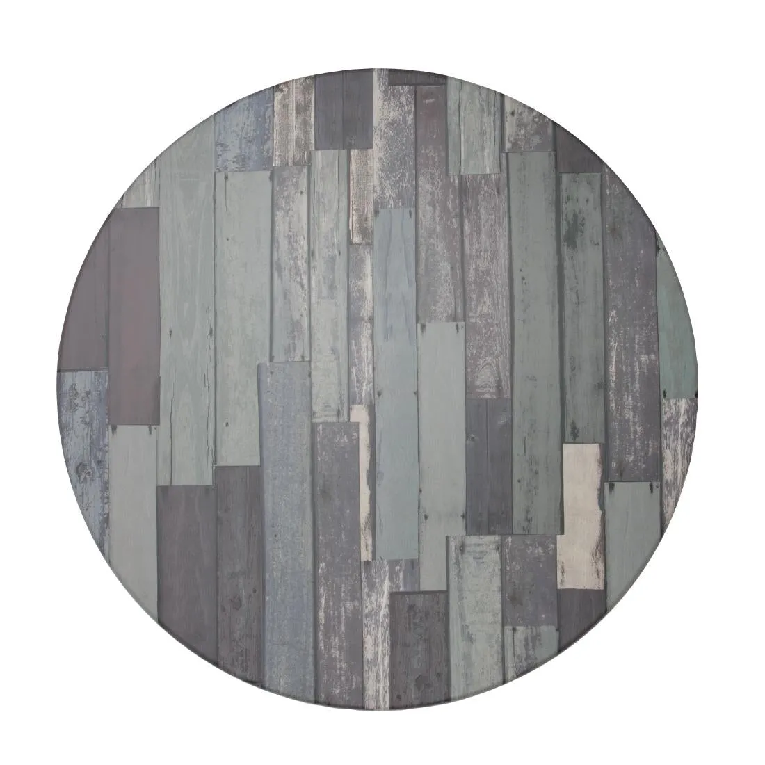 Werzalit Round 700mm Table Top Blanchas Blue - HD119
