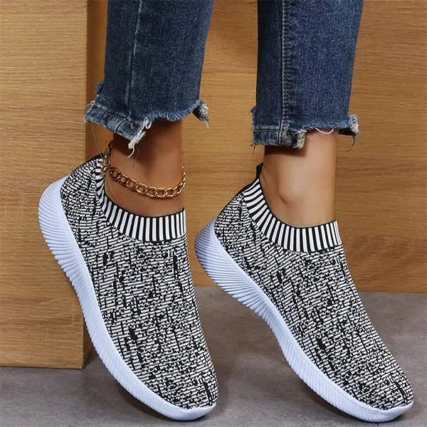 Women's Athletic Knit Running Sneakers 10068718C