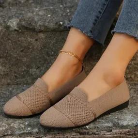 Women's Round Toe Slip-On Flats 13681694C