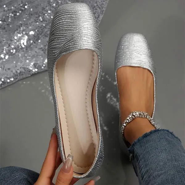 Women's Stylish Versatile Low-Profile Flat Shoes 12748333C