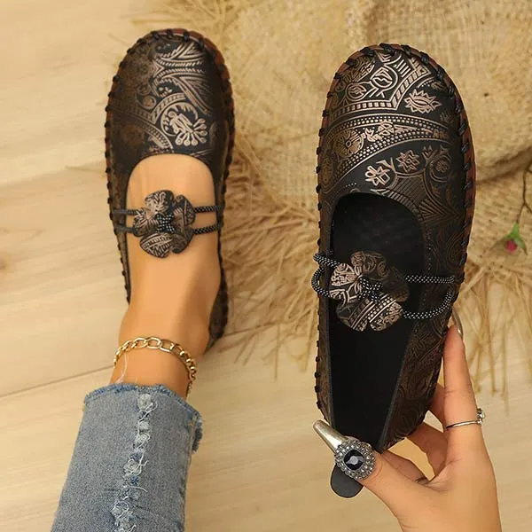 Women's Versatile Slip-On Loafers 14688650C