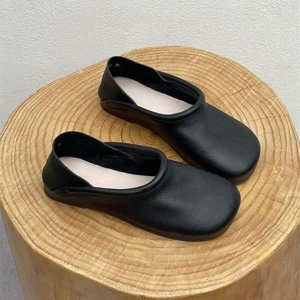 Women's Vintage Shallow Two-Way Slip-On Shoes 60189179C