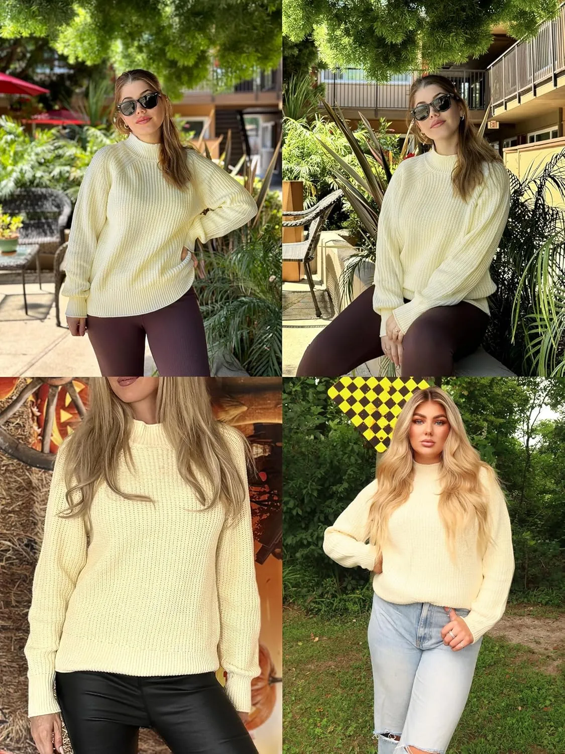 Zeagoo Pullover Women's Chunky Knit Jumper (DE Only)