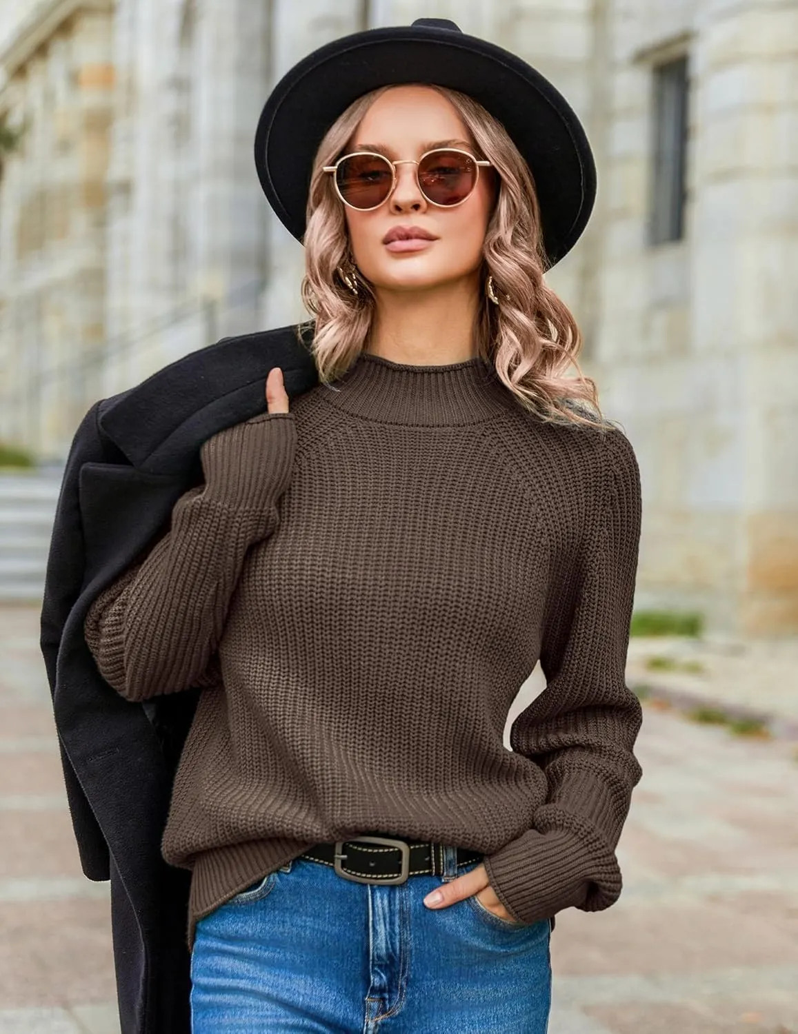 Zeagoo Pullover Women's Chunky Knit Jumper (DE Only)