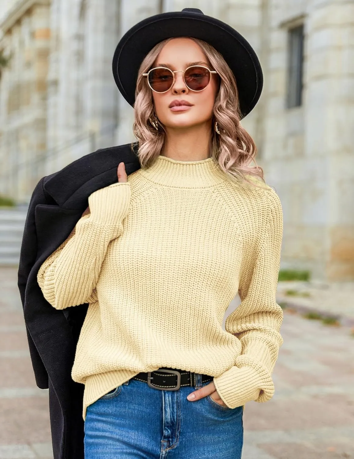 Zeagoo Pullover Women's Chunky Knit Jumper (DE Only)